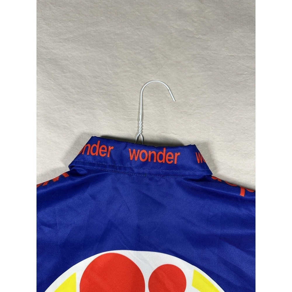 Talladega Nights‎ Ricky Bobby Wonder Bread Racing Shirt Mens 2XL Blue Pit Crew - Picture 6 of 10